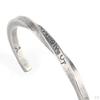 Cuff Bangle Bracelet Birthday Gifts for Women Men Stainless Steel Impressed Statement