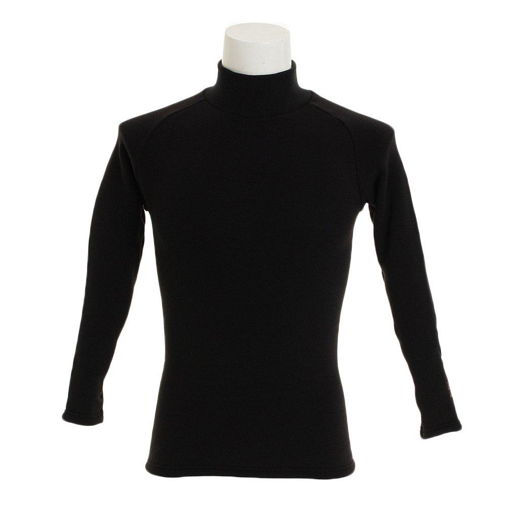 EON SPORTS ZEROFIT HEATRUB Long Sleeve Mock Neck Jacket, Black, Size Small (EZHRUMC-01111)