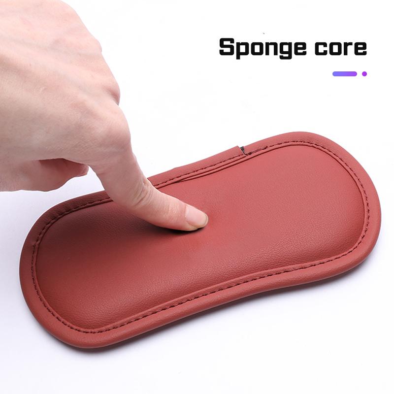 Car Elbow Rest Pad Protective Auto Center Console Leg Pads For Mercedes Benz AMG A B C E S ML GLK GLE Auto Interior Accessories