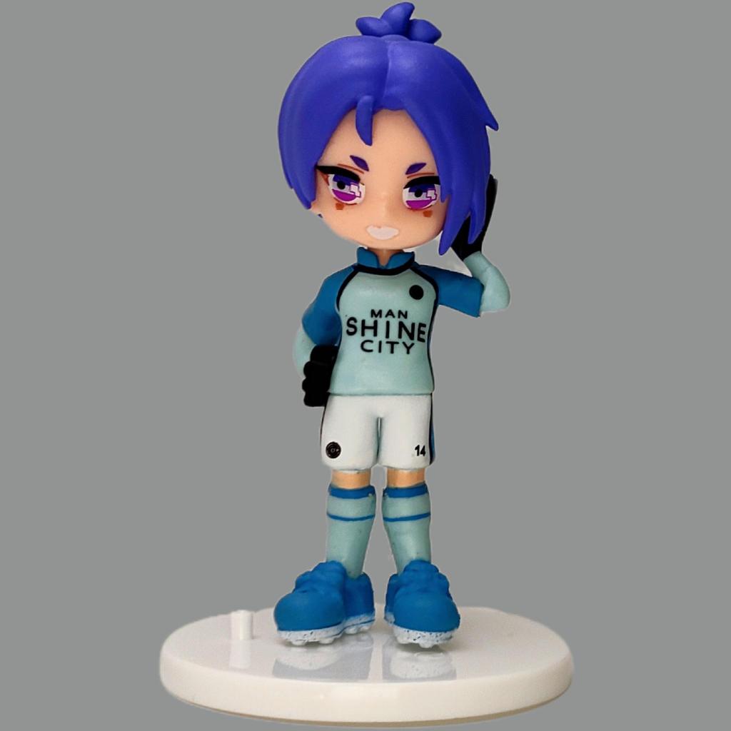 Blue Lock Q Version Nendoroid Blind Box Featuring Bachira, Chigiri, and Nagi Figures
