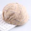 Autumn Fashion Baby  Hats Plaid Design Retro Children Toddler Beret Cap