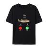 Fih Chamada Lembrete Mensagem Recusar Aceitar Camiseta Casual Masculina e Feminina Marca de Luxo Top