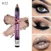 Boobeen 2 in 1 Eyeshadow Lip Color Cream Shimmer Smooth Eyeshadow Bright Eyeshadow Primer Eyeshadow Makeup Stick & Crayon, Pencil, Base, Smudge-proof