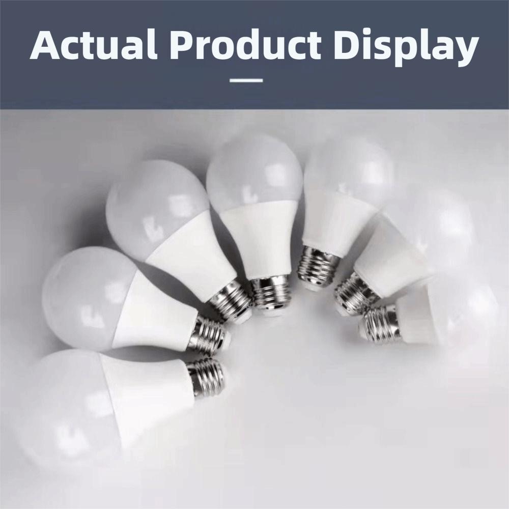 White Light Replace Light Bulb E27 Energy-saving Lamp Ultra Bright Light Lamps  Household