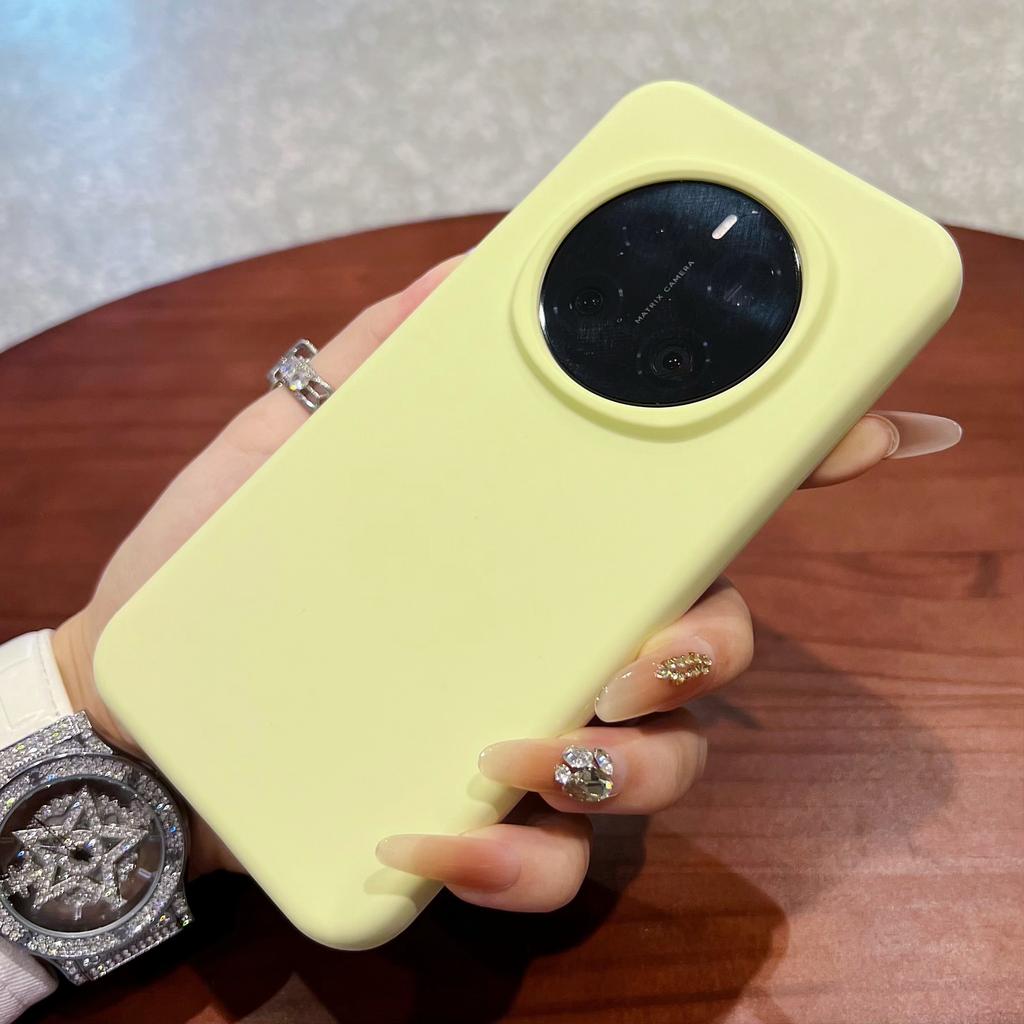 För Honor Magic7 Pro 5G Skal Hudvänligt Flytande Silikon+PC Telefonskydd