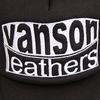 VANSON Vanson Cap with Logo Embroidery, Piping, and Piping Tape, Mesh Cap, Reprint, Johnny's Design, LB-199-02010