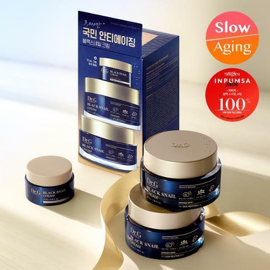 

Dr.G Black Snail Cream 50мл+50мл+15мл Специальный набор
