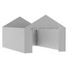 Carport Replacement Canopy Cover Side Wall 12 x 20 ft, Garage Tent Shelter Tarp Heavy-Duty Waterproof & UV Protected, Easy Installation with Ball