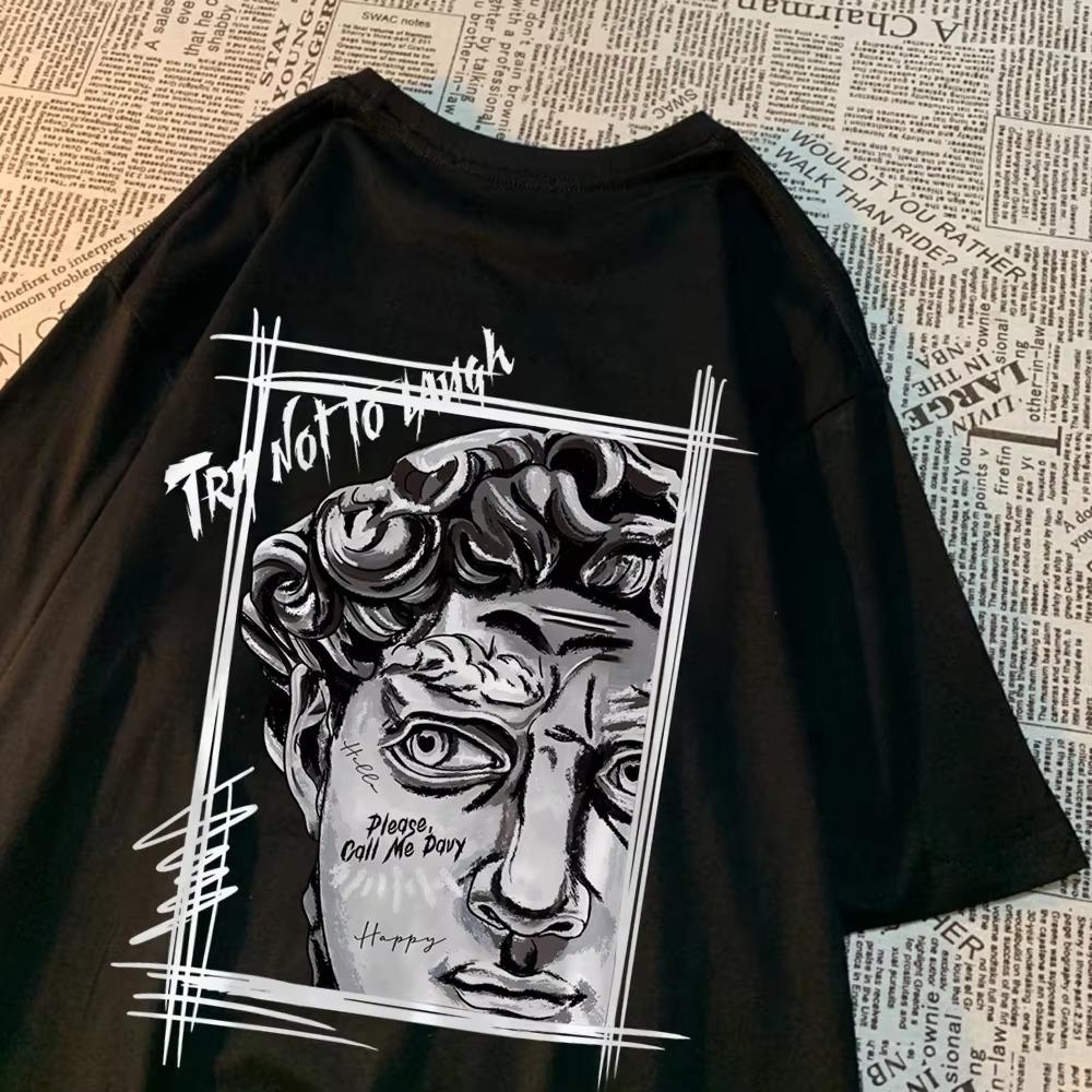 

Футболки с принтом Tay Not To Lauge для мужчин и женщин, хлопковые футболки с рисунком из мультфильмов, хлопковая летняя модная футболка, повседневная футболка с круглым вырезом XXXXXL чёрный