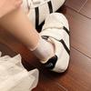 Velcro Ugly Cute Shell Head German Training Bread Shoes Women's New Versatile Inner Height Increase Casual Sports Small Board Shoes