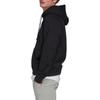 adidas Unifarbener Logo-Hoodie mit weiten langen Ärmeln Herren-Hoodie Schwarz HN1952