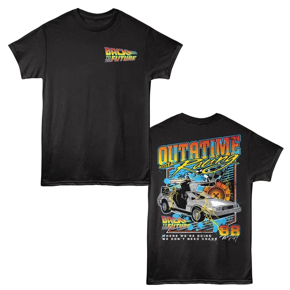 Back to the Future Outatime Racing 88 Men s T Shirt M