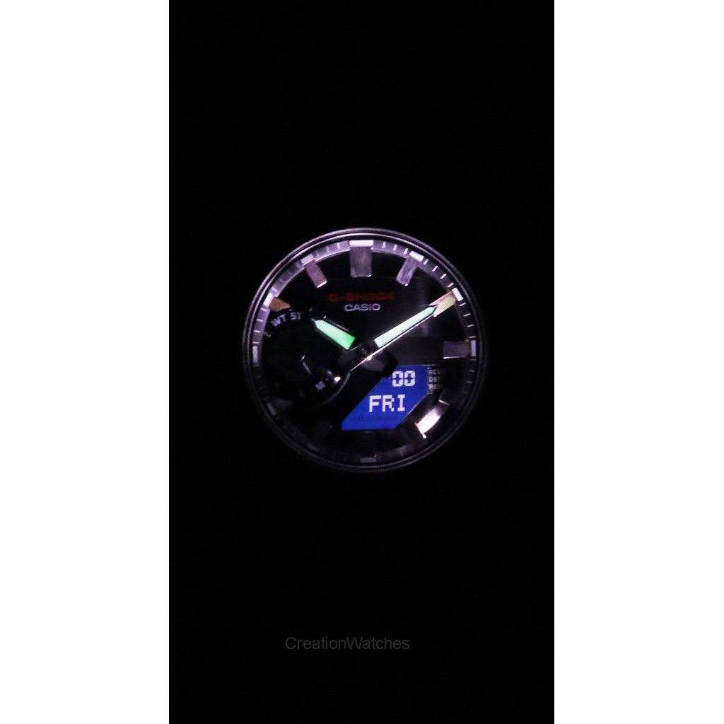 Casio Ceas de bărbați G-Shock G-Steel Analog Digital Smartphone Link Cadran negru Solar GST-B500D-1A 200M