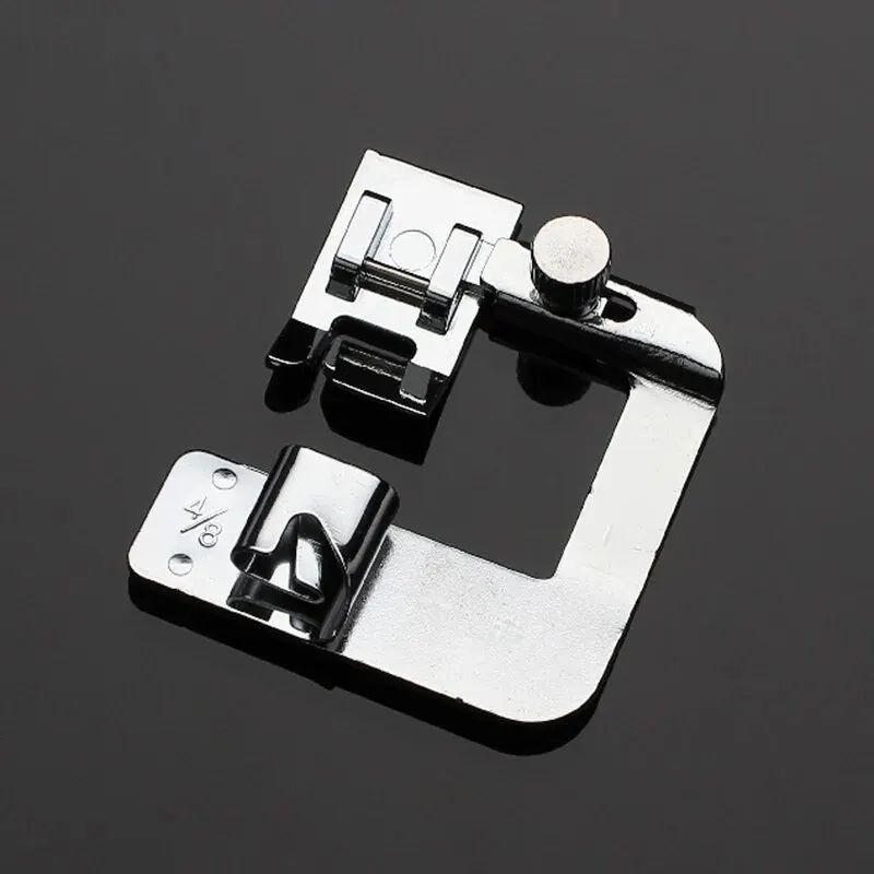9mm /13mm /19mm /25mm Dikiş Makinesi Ayağı Pres Ayağı Rulo Etek Ayağı Ev Çok Fonksiyonlu Dikiş Aksesuarları