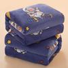 Dual-Use Flannel Throw & Bed Sheet: Thick, Warm, Winter & All-Season Blanket for Dorm or Home, Single/Double