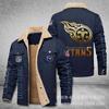 American football team football jersey Philadelphia Eagles jersey autumn and winter velvet cotton jersey sports jacket men's jacket