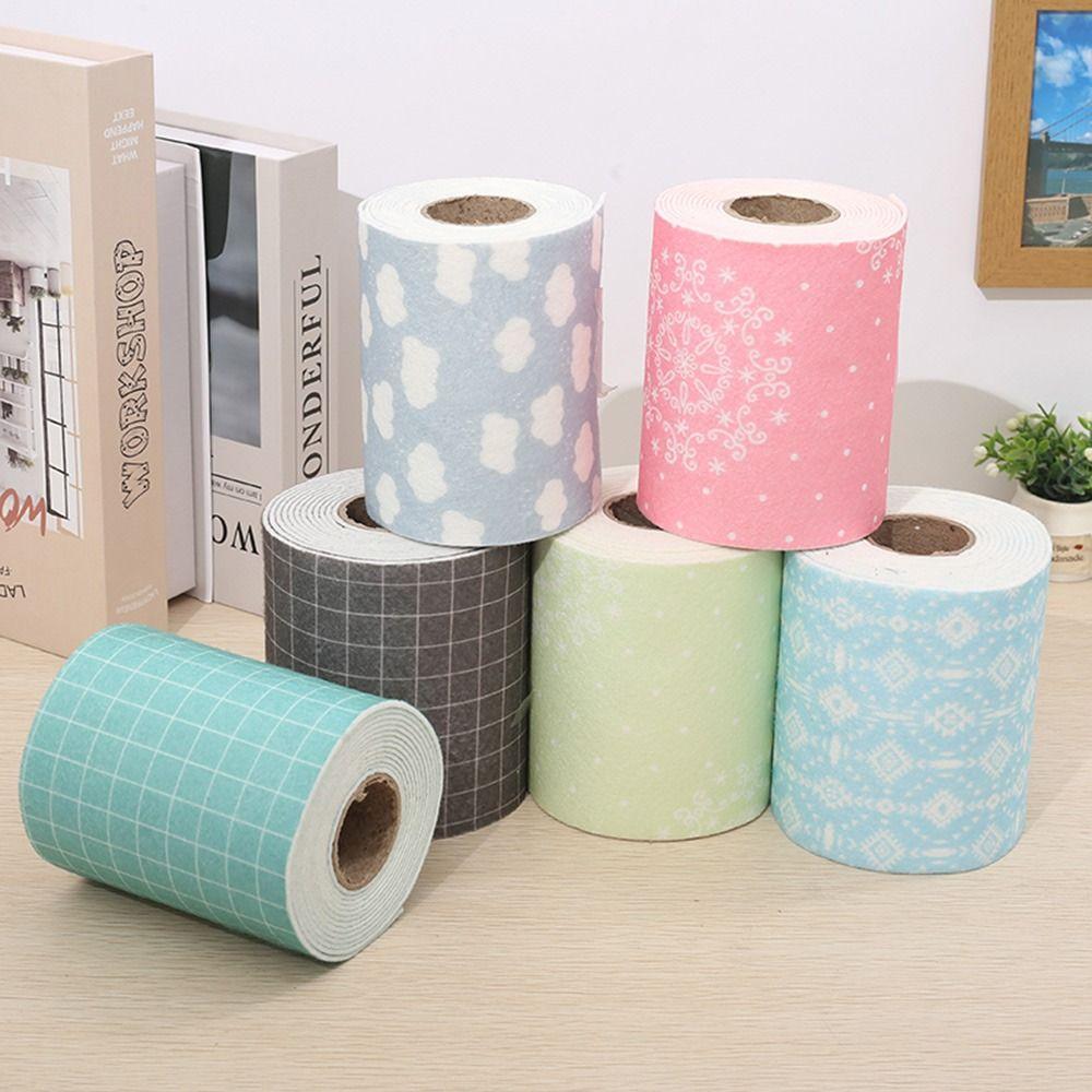Waterproof Toilet Caulk Tape Cartoon Window Water-absorbing Sticker Sink Tape  for Bathroom Kitchen