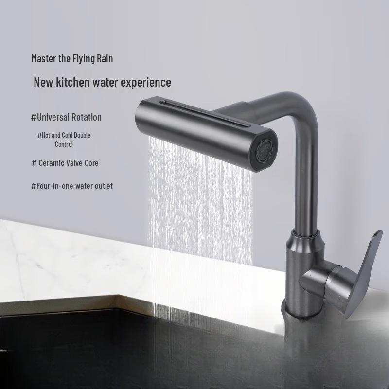 TLXT Feiyu Basin Faucet Universal Rotary Swing Arm