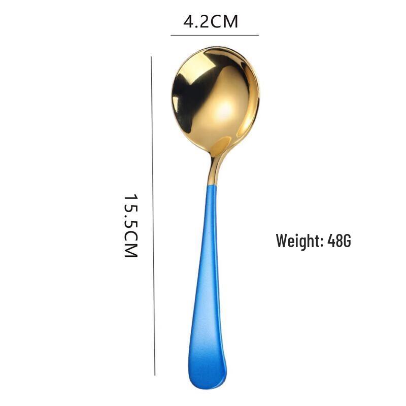 Wutuo Stainless Steel Dessert & Stirring Spoon Set