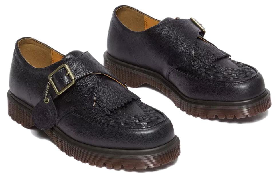 Men's Sneakers Dr.Martens Leather Low top Casual Shoes Unisex Black