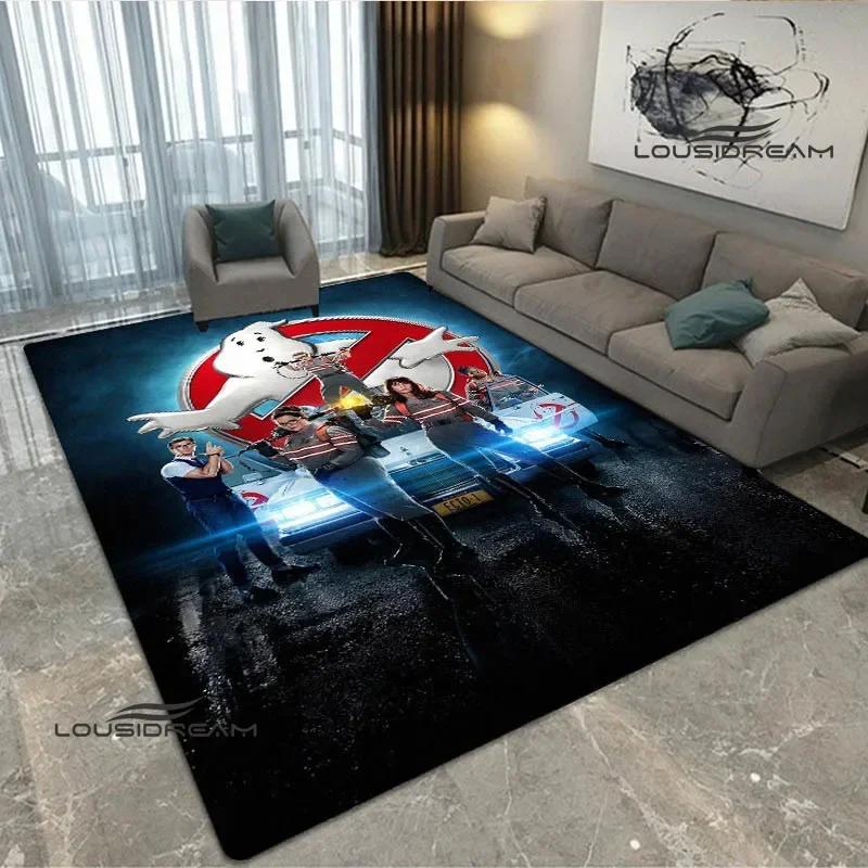 3D G-Ghostbusters Cartoon printed carpet living room bedroom carpet non-slip door mat area rug Home room decor birthday gift
