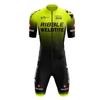 Pro Team Lycra Aero Skin Suit Custom Logo Cycling Skinsuit Running Ropa Ciclismo Bicicleta Body Wear Triatlon Triathlon