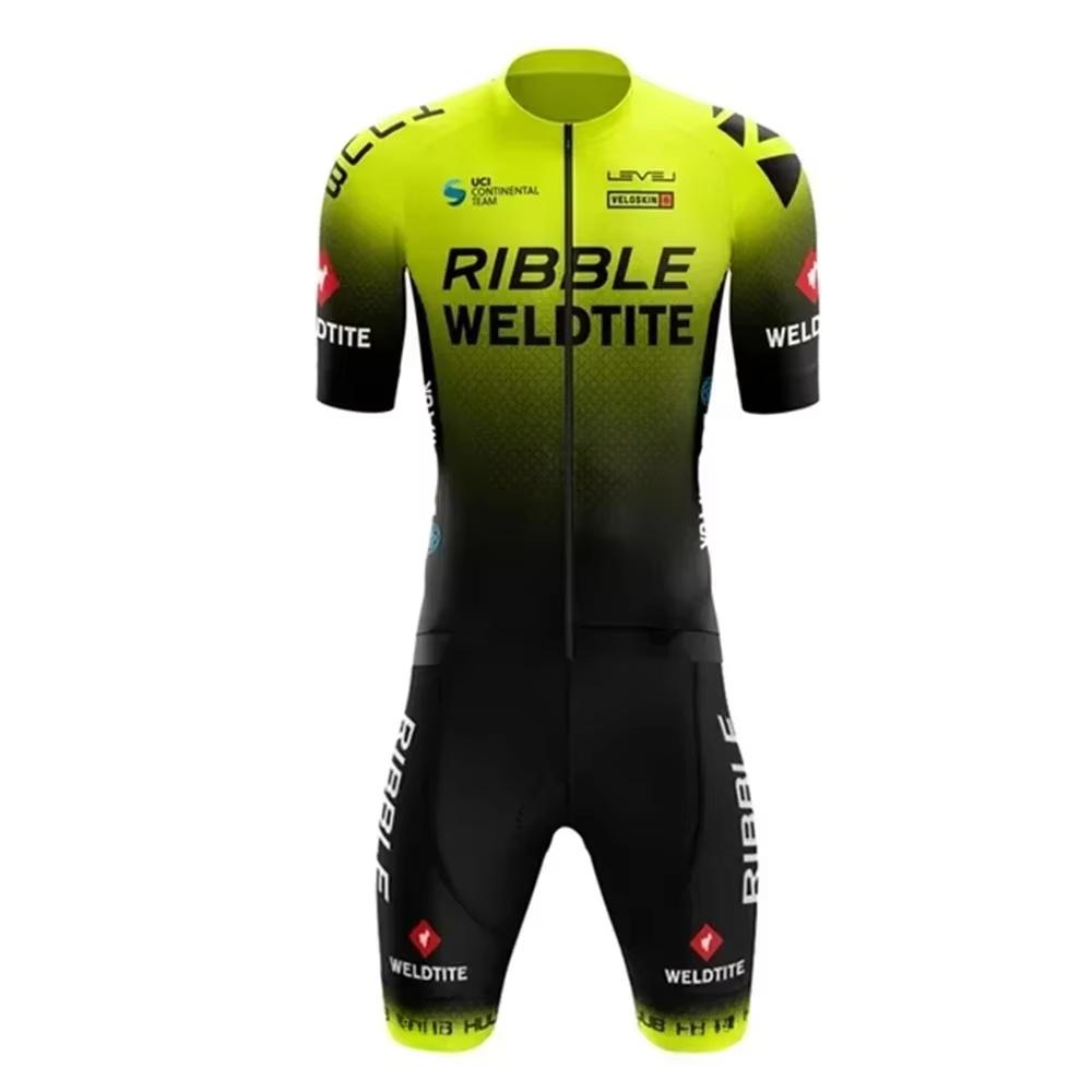 Pro Team Lycra Aero Skin Suit Custom Logo Cycling Skinsuit Running Ropa Ciclismo Bicicleta Body Wear Triatlon Triathlon