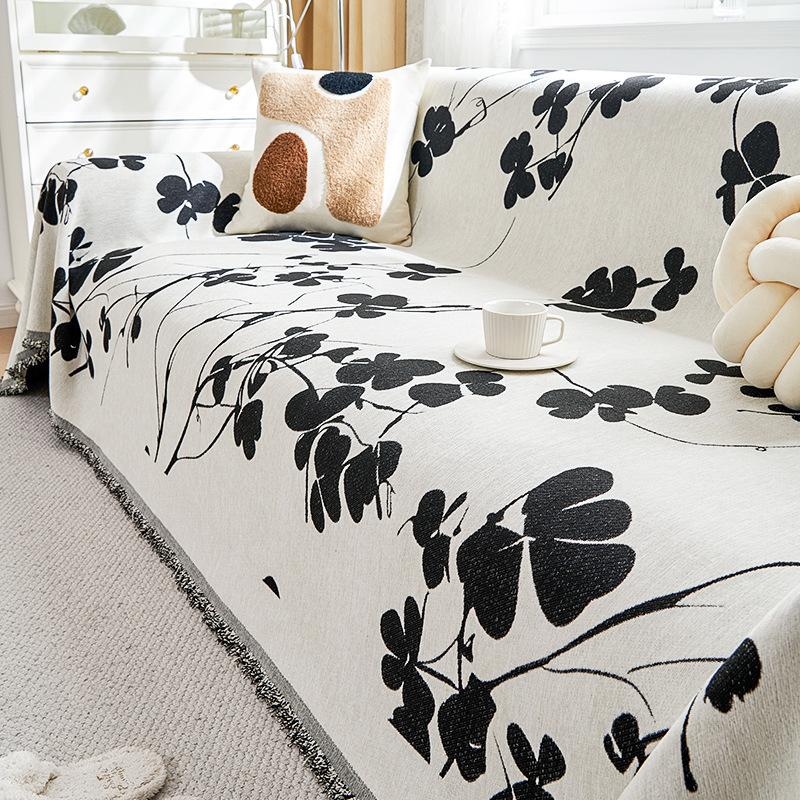 Chenille Sofa Towel Four Seasons Universal All-Inclusive Sofa Cover Dust Cover One-Piece Sofa Cover Cloth Anti-Scratching