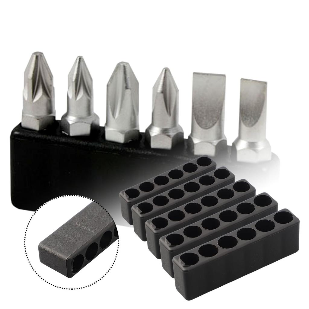 Hole Screwdriver Bit Holder Plastic Screwdriver Storage Hole For The Data