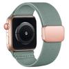 Magnetic Loop For Apple Watch Band 40mm 44mm 45mm 49mm 41mm Scrunchie Nylon Bracelet Iwatch Series Ultra 2 9 3 6 7 8 Se 10 Strap