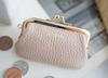 Lujan. Genuine Leather Coin Case, Women's, Black, LU-92528-BK