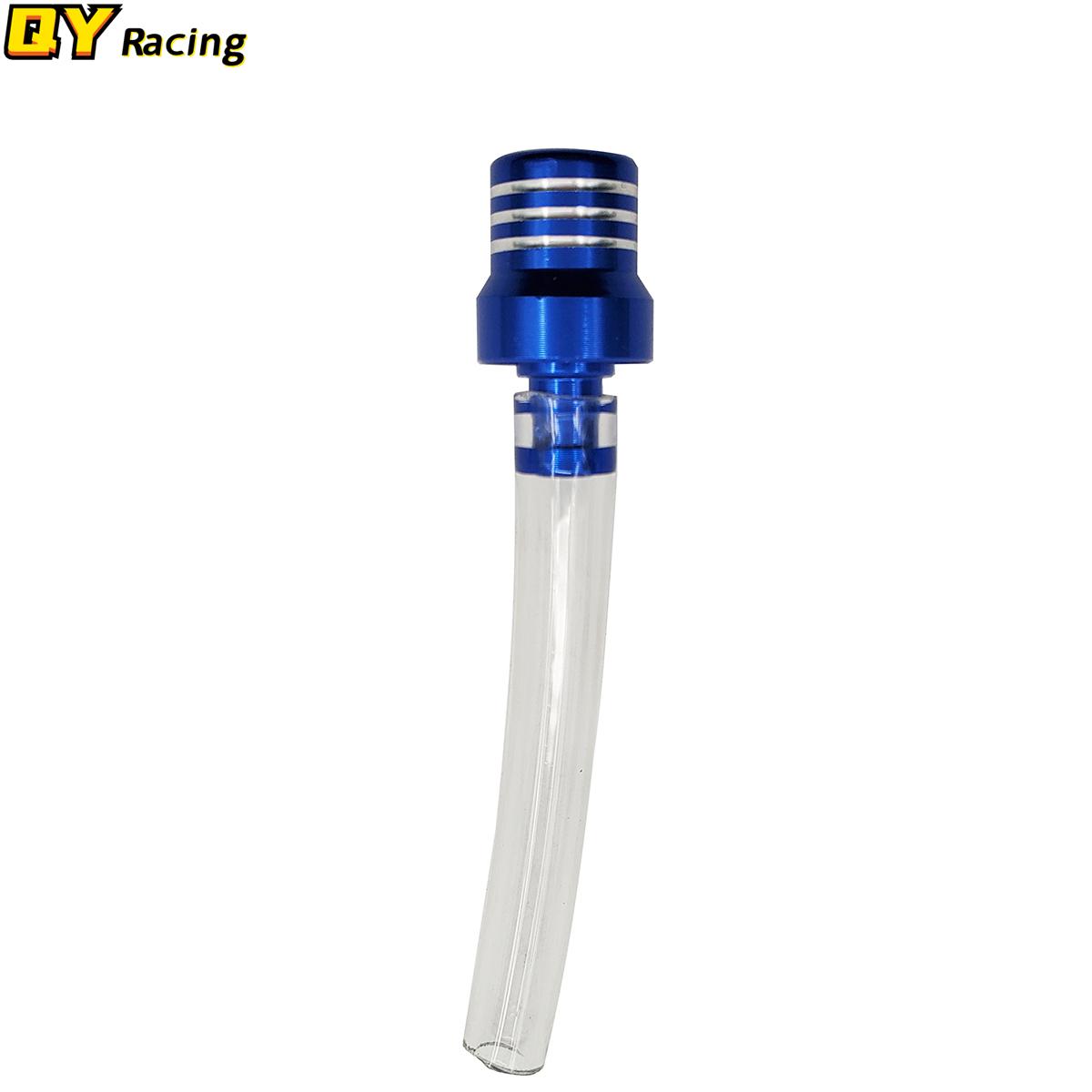Respiradero Universal Dorado: Válvula De Ventilación Con Tubo Para Tanque De Gasolina De Motocicleta (Todo Terreno / ATV)