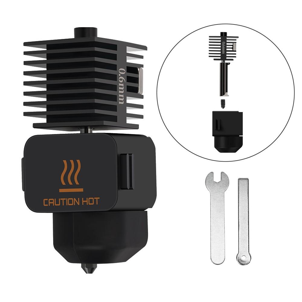 Nozzle For Bambu Lab A1/A1 Mini 0.2 0.4 0.6 0.8mm Hard Steel Brass Replaceable Nozzle For Bambulab A1 Upgrade Hotend