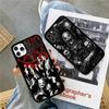 Pásek Cool-S-SlipknotS-S PC+TPU Ochranný kryt na telefon Pro IPhone 17 16 Pro Max 15 Plus 14 13 12 11 Kryt