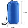 Envelope Type  Blue Outdoor Sleeping Bag Camping Essential Hollow Fiber 170T Sleeping Bag