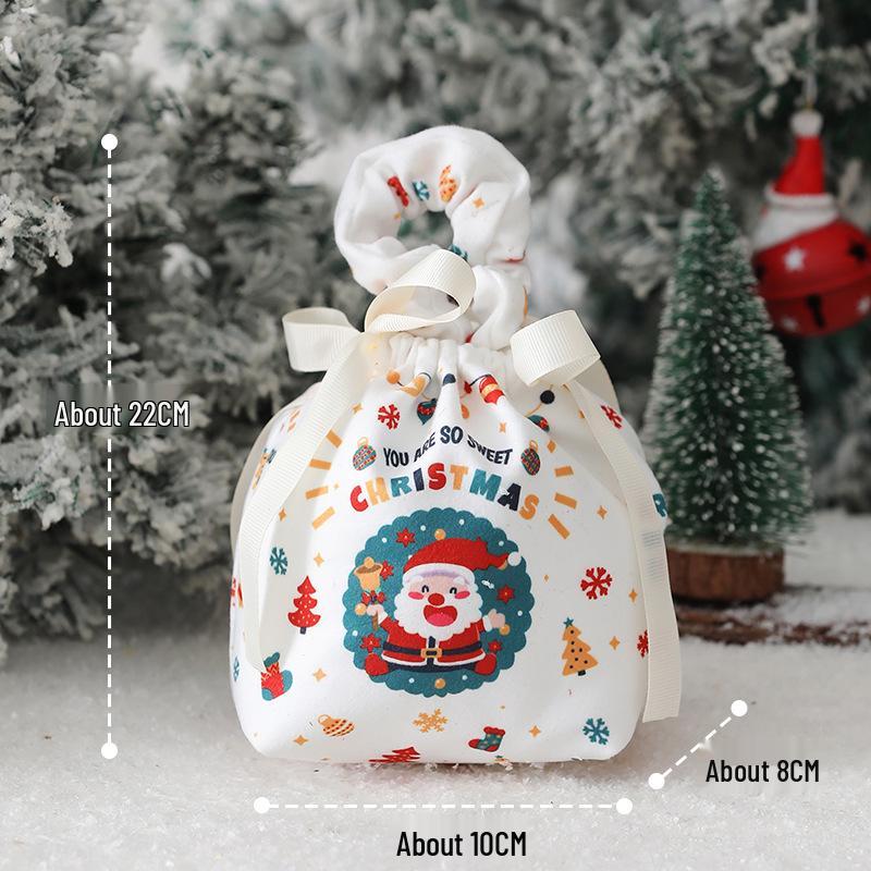 2025 Christmas Eve Peace Apple Gift Bag - Kids' Candy Holder