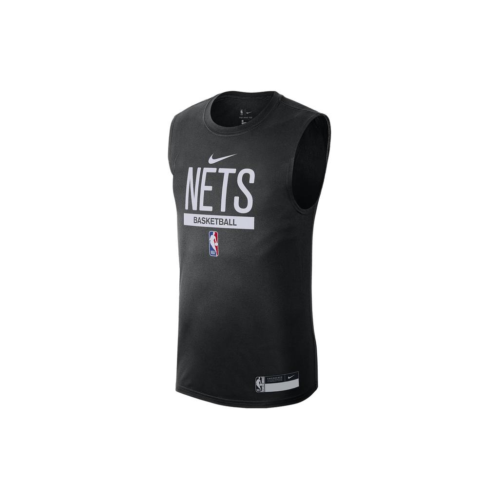 New Nike Nba Brooklyn Nets Basketball Dri Fit Sleeveless Top DR6753-010
