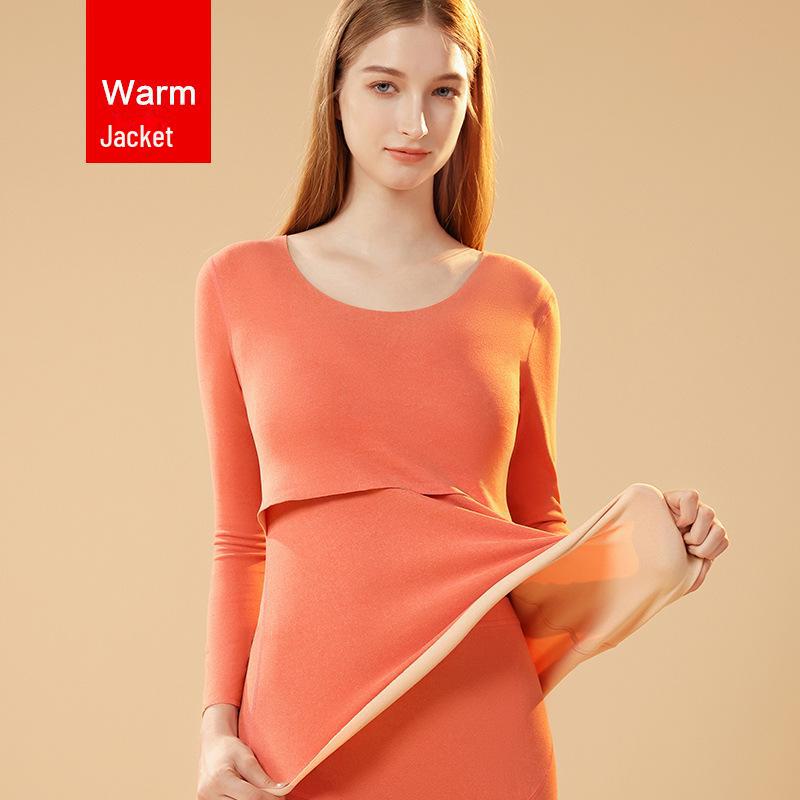 

Немецкий бархатный термотоп для беременных: Осенне-зимняя пижама для кормящих мам и рубашка для кормящих мам L