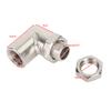 Exhaust Pipe M18*1.5 Oxygen Sensor Adapter 90 Degree Extension Extender CLE