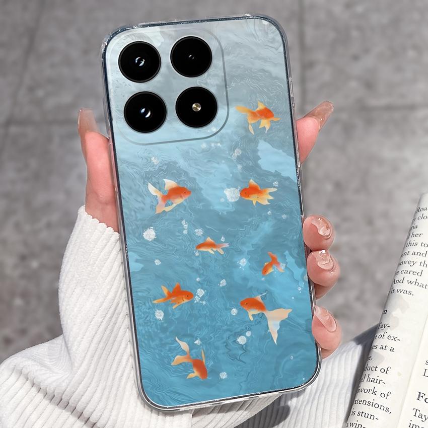 For Xiaomi 17 Mi 11T 11 10T 10 Pro 10S Phone Cover Sleeping Beauty Pattern Black TPU Soft Silicone Shockproof Protective Casing For Xiaomi Bumper Case