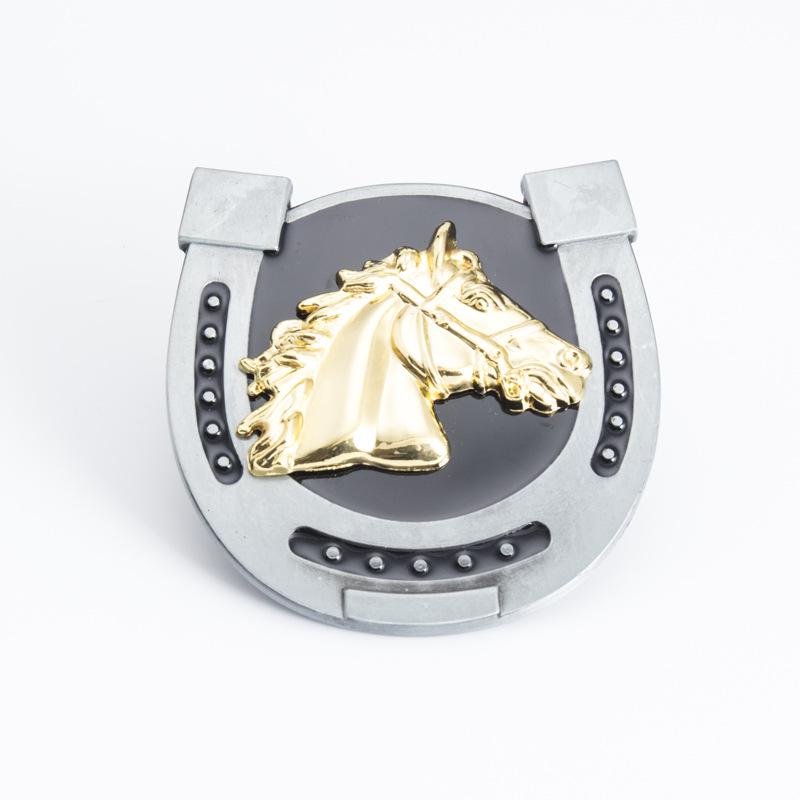 Punk Style Horseshoe Animal Belt Buckle: Fashion Alloy Accessory