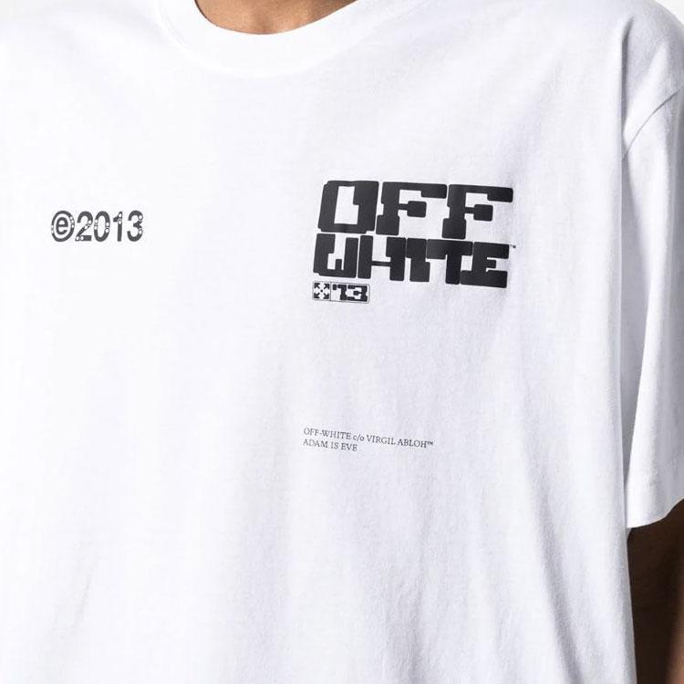 OFF WHITE Tech Marker T shirt OMAA038S21JER0080110