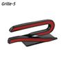 Metal R Line Emblem Badge Car Decals for R G-olf 8 Beetle P-assat Tiguan Jetta Trunk Sticker Fender Side Badge