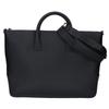BONAVENTURA BBMT2-BK Shrink leather Massimo Top Wide Business bag briefcase blackUsed