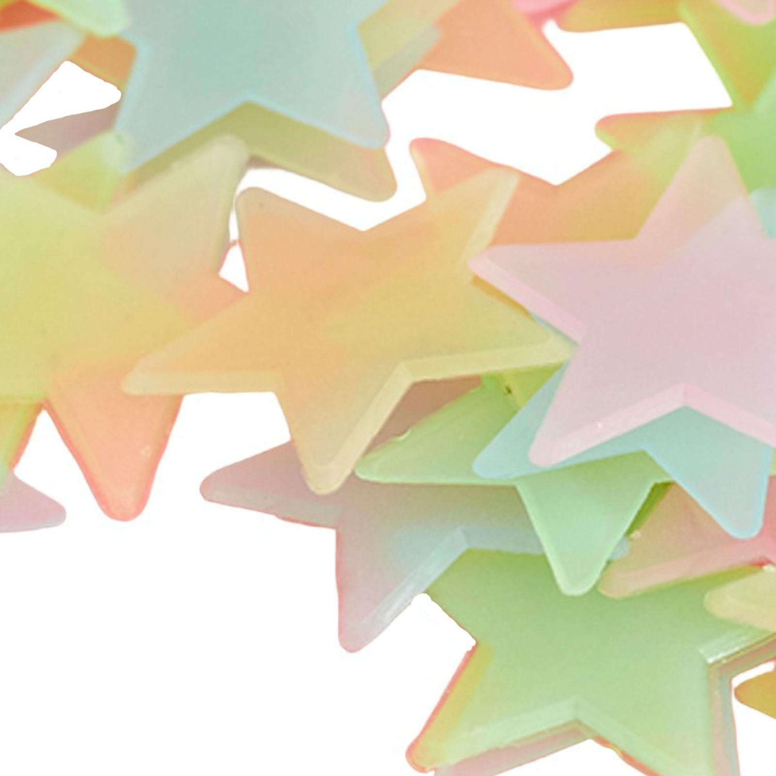 

Glow in The Dark Stars for Ceiling, 200-Piece Set, Luminous Wall Stickers for Kids Room Decor, Easy to Apply