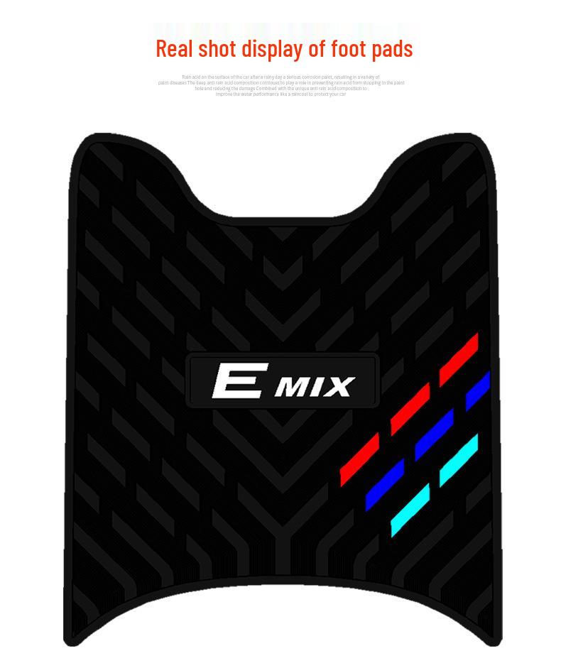 Ninebot E Series Electric Vehicle Rubber Foot Pads: Compatible with E80c, E90, E100, E125, E200p Models.