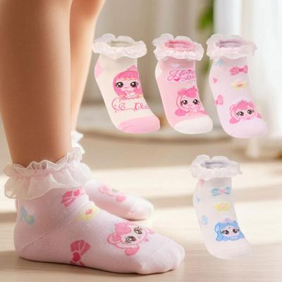 Attraper! Chaussettes Courtes en Dentelle Princesse Tiniping Lot de 4 Paires