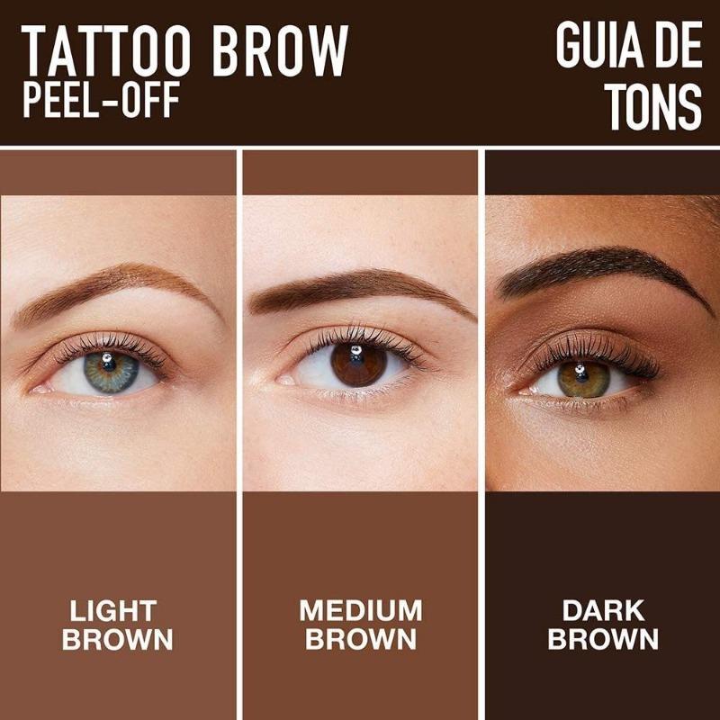 Qiciy Peel Off Eyebrow Gel Long Lasting Waterproof Smudge Proof