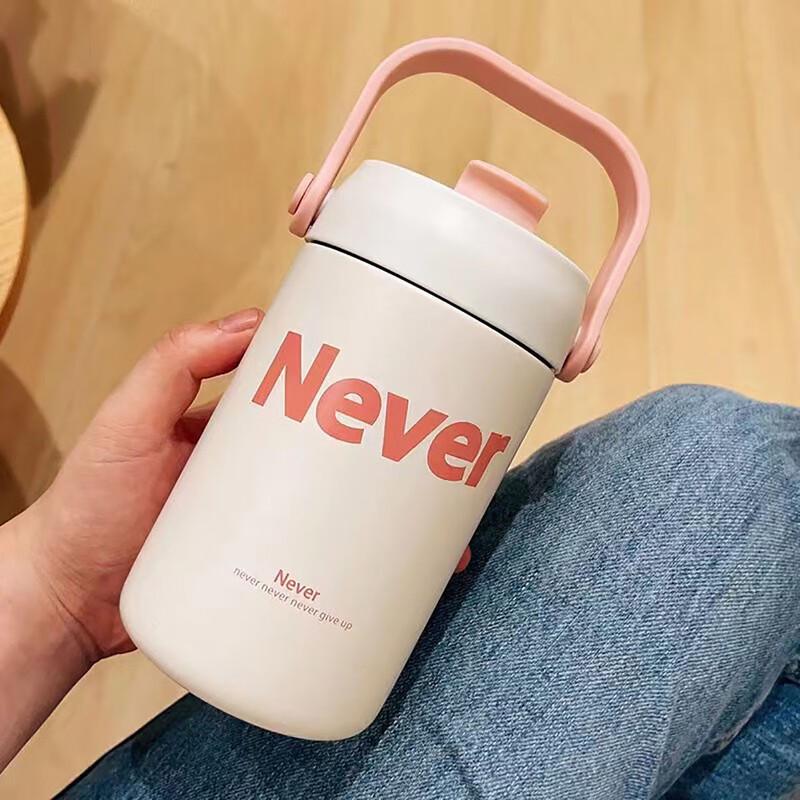 

MRSIKEY 500ml Insulated Double-Drink Water Bottle