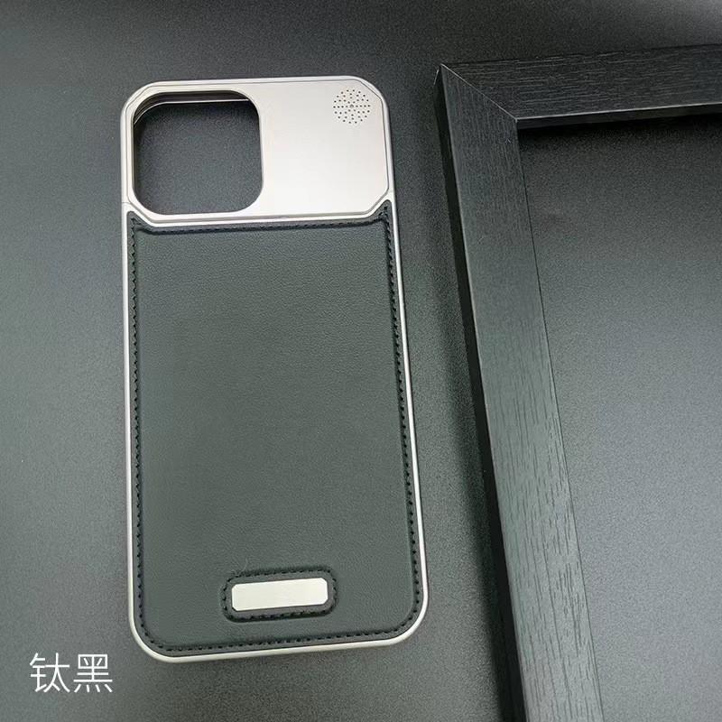 Phone Case IPhone 18 Pro Max 17 Leather Shockproof Heat Dissipation Anti-fall